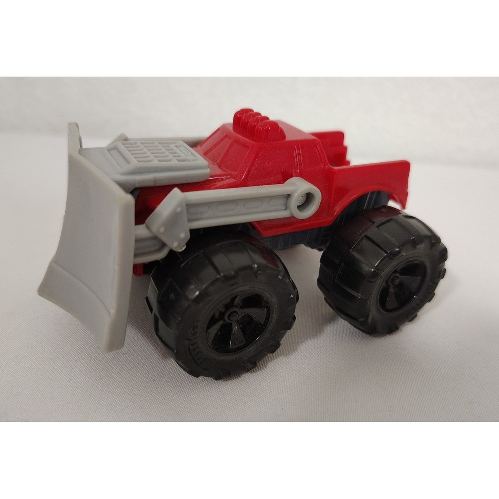 Hasbro Tonka 2011 Red Pickup Monster Truck With Plow McDonald's Toy